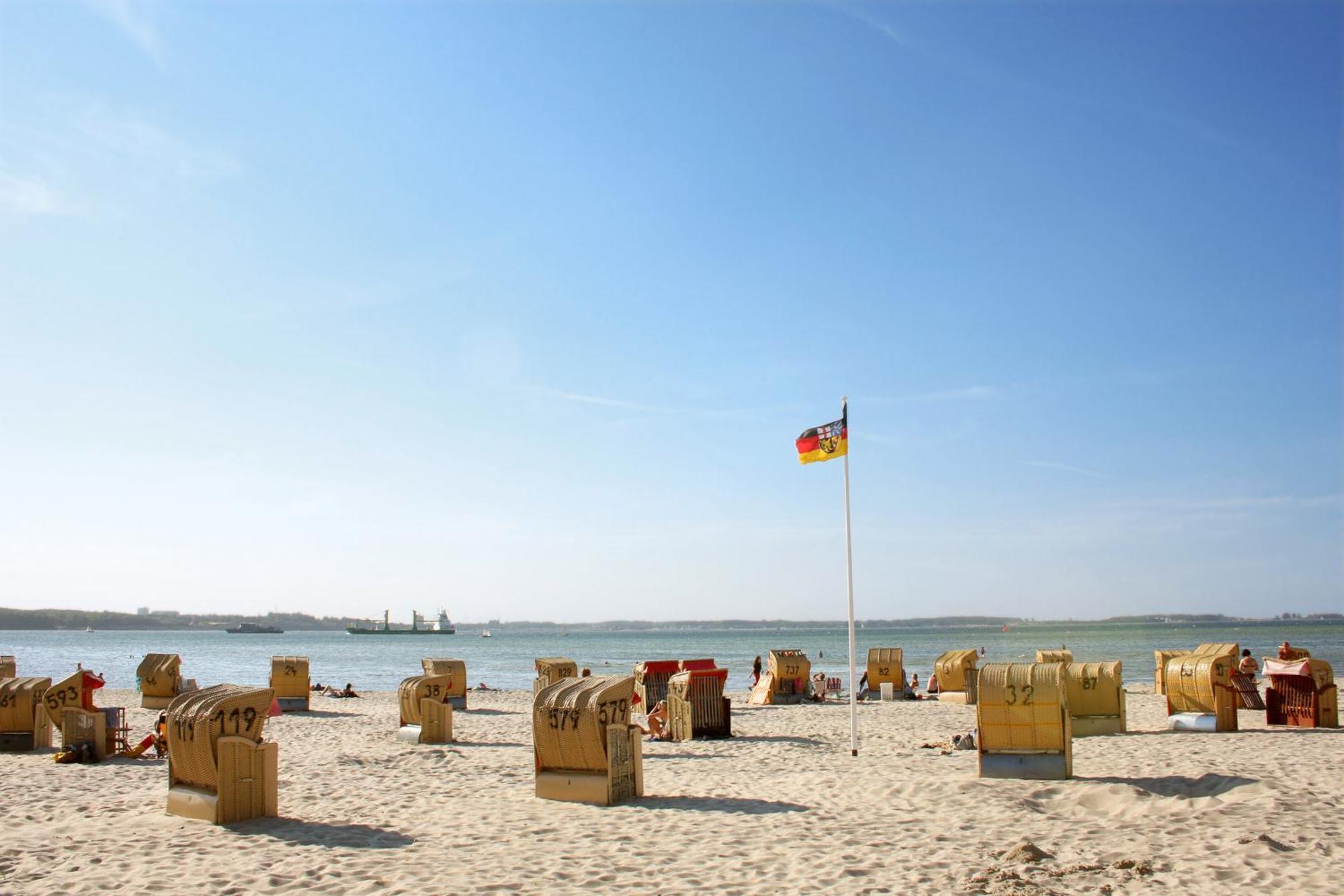 Ferienwohnung Tonne 1 Eckernförde Exterior foto